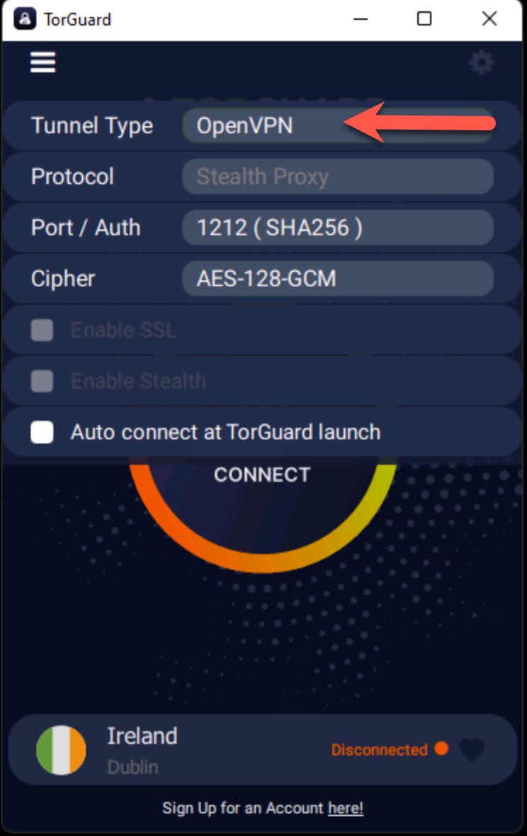 TorGuard Stealth